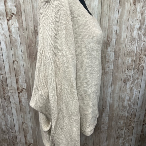 Free People Beach Cream Textured‎ Sweater - Picture 4 of 7